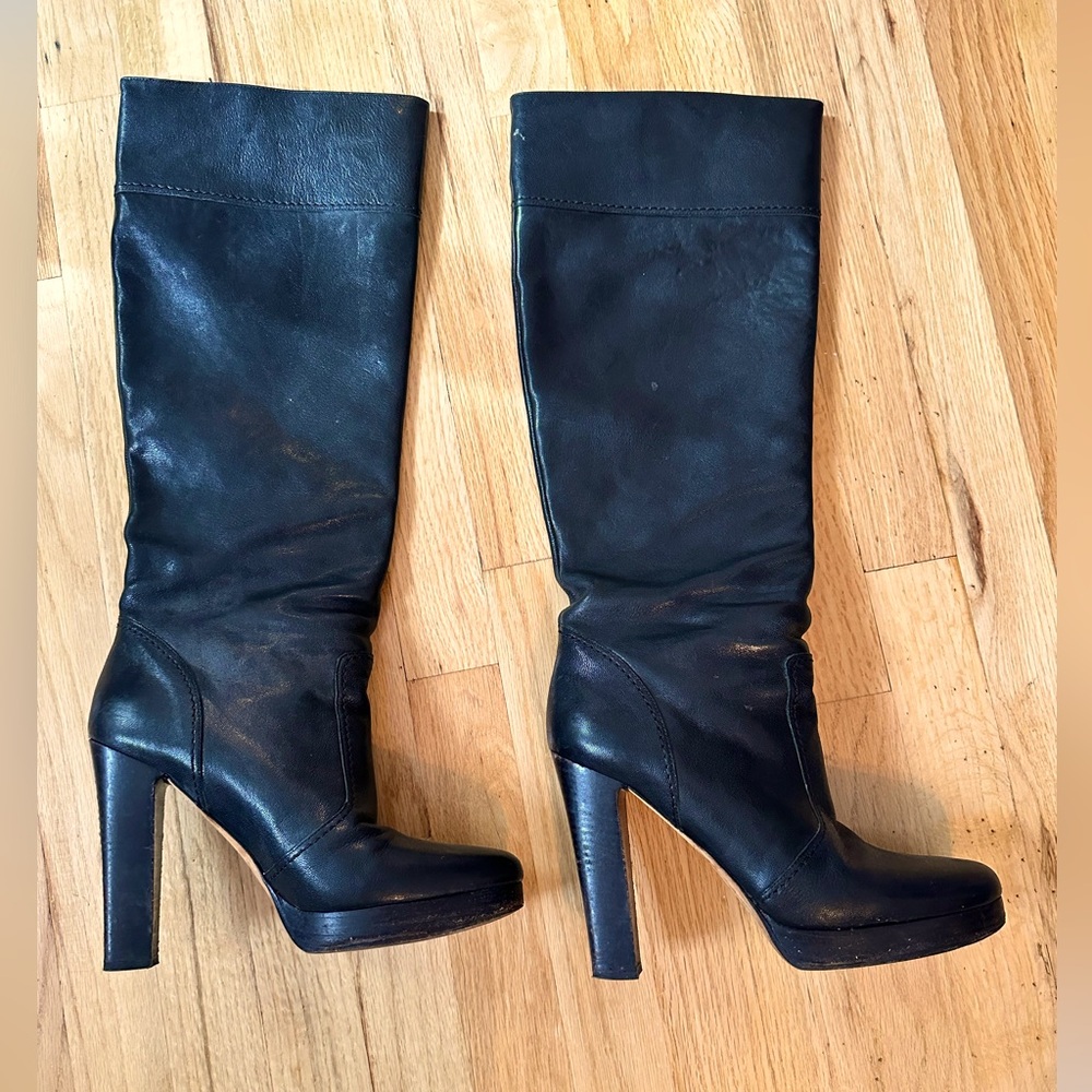 Michael Kors Knee High Leather Boot